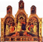 The Coronation of the Virgin Lorenzo Monaco